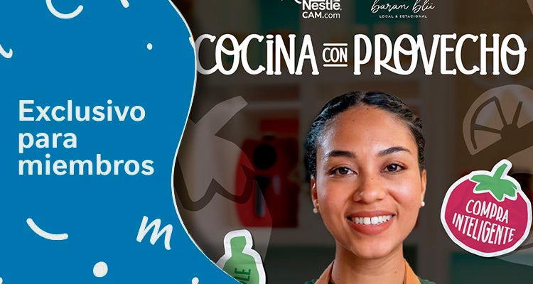 Exclusivo para miembros - Recetario Cocina con provecho