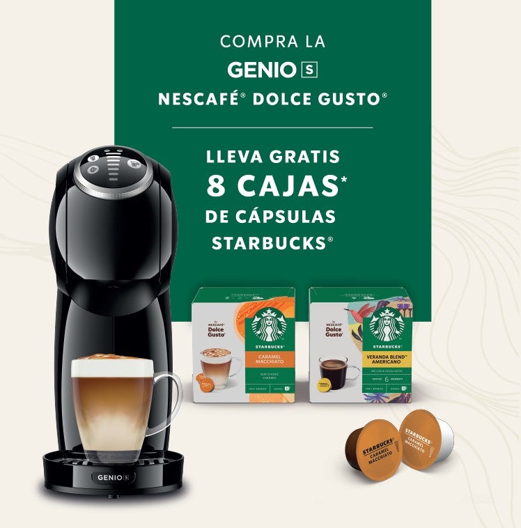 Lleva 8 cajas de cápsulas NESCAFÉ® Dolce Gusto® gratis