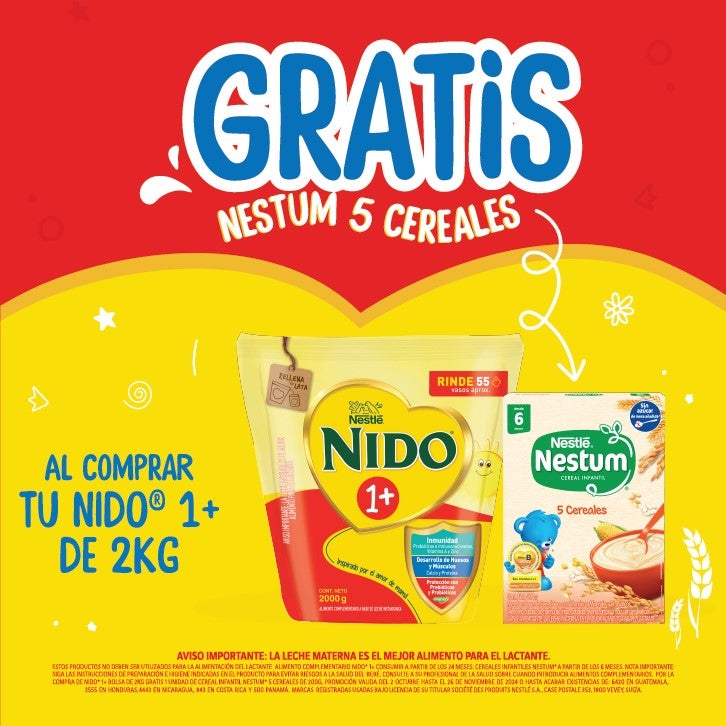 Lleva gratis NESTUM® 5 cereales