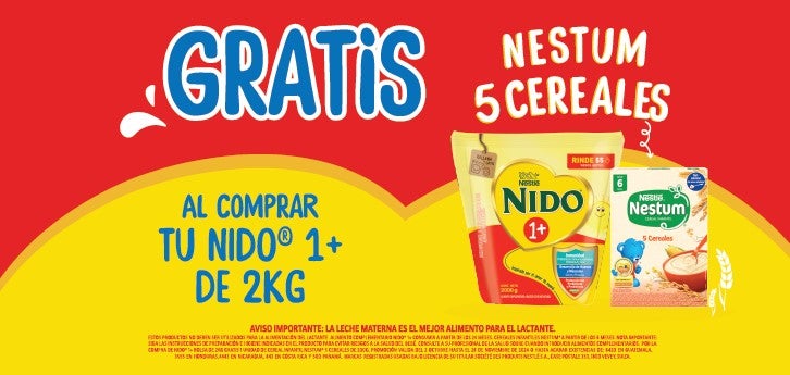 Lleva gratis NESTUM® 5 cereales